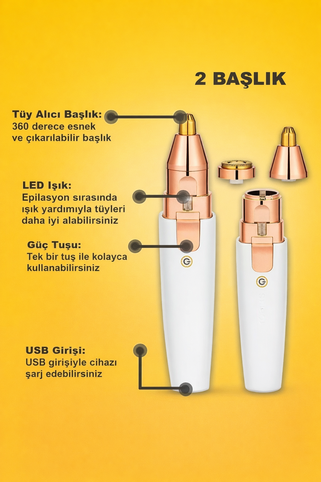 Blendiva™ Mini Touch İkili Epilasyon Seti